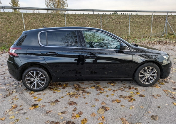 Peugeot 308 cena 39900 przebieg: 138000, rok produkcji 2015 z Brzozów małe 254